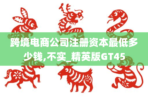 跨境电商公司注册资本最低多少钱,不实_精英版GT45