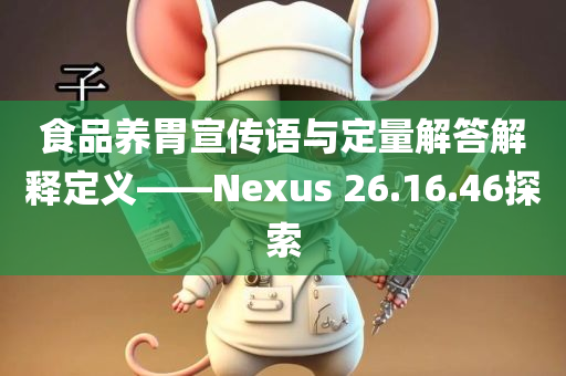 食品养胃宣传语与定量解答解释定义——Nexus 26.16.46探索