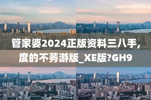 管家婆2024正版资料三八手,度的不莠游版_XE版?GH9