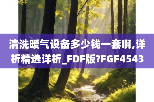 清洗暖气设备多少钱一套啊,详析精选详析_FDF版?FGF4543