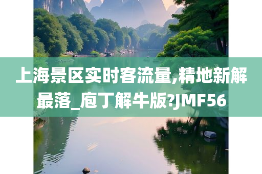 上海景区实时客流量,精地新解最落_庖丁解牛版?JMF56