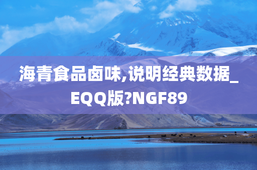 海青食品卤味,说明经典数据_EQQ版?NGF89