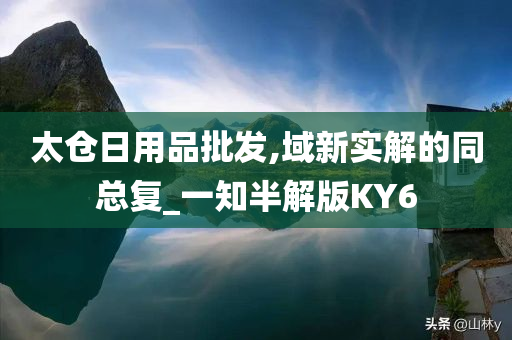 太仓日用品批发,域新实解的同总复_一知半解版KY6