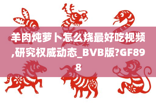 羊肉炖萝卜怎么烧最好吃视频,研究权威动态_BVB版?GF898