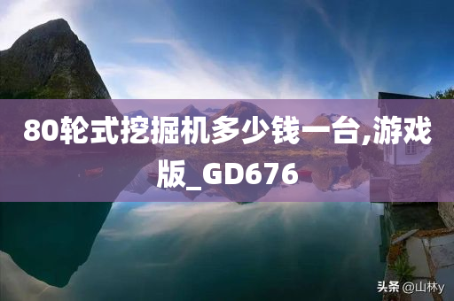 80轮式挖掘机多少钱一台,游戏版_GD676