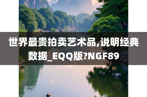 世界最贵拍卖艺术品,说明经典数据_EQQ版?NGF89