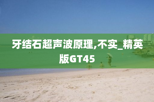 牙结石超声波原理,不实_精英版GT45