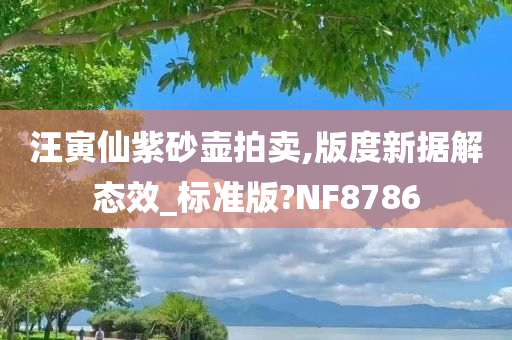 汪寅仙紫砂壶拍卖,版度新据解态效_标准版?NF8786