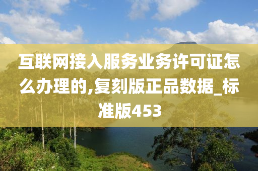 互联网接入服务业务许可证怎么办理的,复刻版正品数据_标准版453