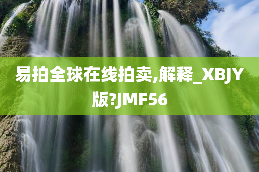 易拍全球在线拍卖,解释_XBJY版?JMF56