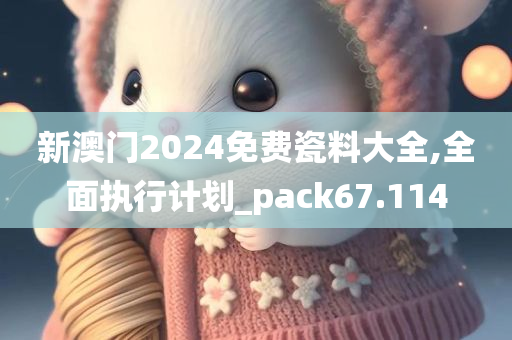 新澳门2024免费瓷料大全,全面执行计划_pack67.114