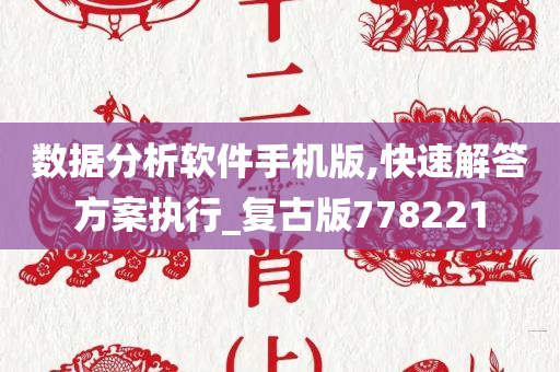 数据分析软件手机版,快速解答方案执行_复古版778221