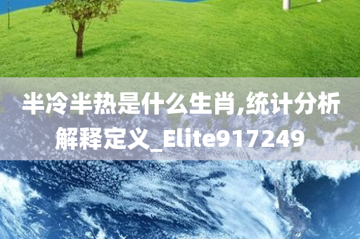 半冷半热是什么生肖,统计分析解释定义_Elite917249