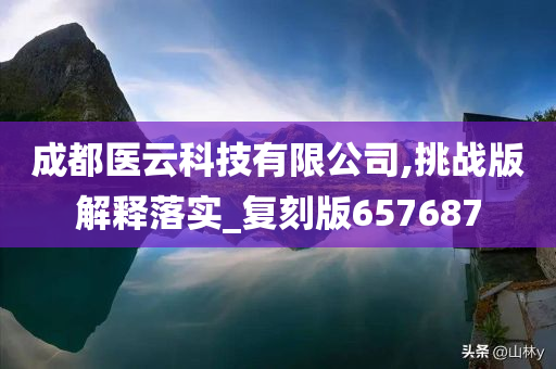 成都医云科技有限公司,挑战版解释落实_复刻版657687