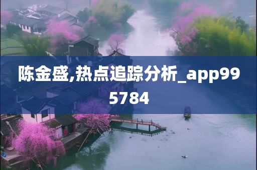 陈金盛,热点追踪分析_app995784