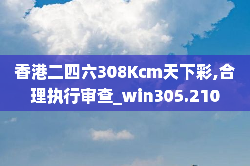 香港二四六308Kcm天下彩,合理执行审查_win305.210