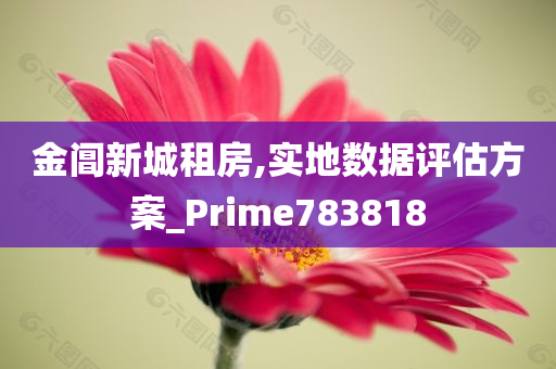 金阊新城租房,实地数据评估方案_Prime783818