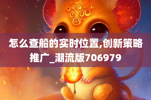 怎么查船的实时位置,创新策略推广_潮流版706979