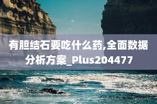 有胆结石要吃什么药,全面数据分析方案_Plus204477