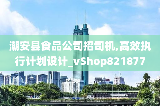 潮安县食品公司招司机,高效执行计划设计_vShop821877