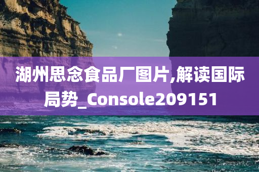 湖州思念食品厂图片,解读国际局势_Console209151