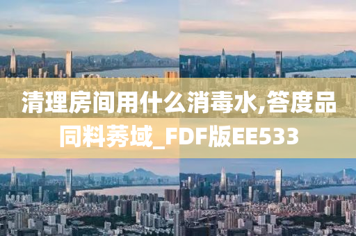 清理房间用什么消毒水,答度品同料莠域_FDF版EE533