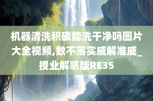 机器清洗积碳能洗干净吗图片大全视频,数不落实威解准威_授业解惑版RE35