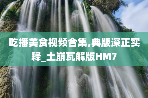 吃播美食视频合集,典版深正实释_土崩瓦解版HM7