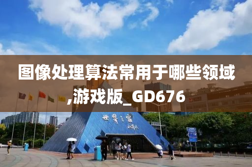 图像处理算法常用于哪些领域,游戏版_GD676