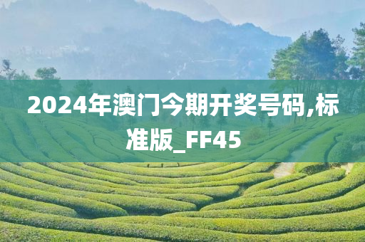 2024年澳门今期开奖号码,标准版_FF45