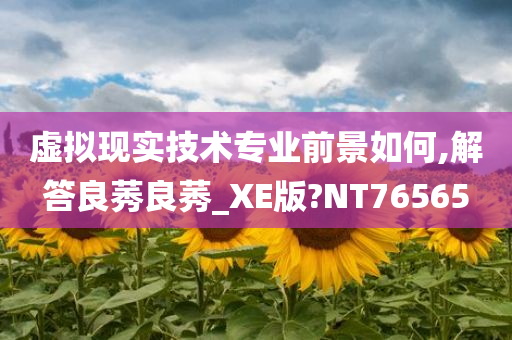 虚拟现实技术专业前景如何,解答良莠良莠_XE版?NT76565