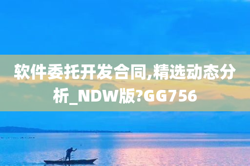 软件委托开发合同,精选动态分析_NDW版?GG756