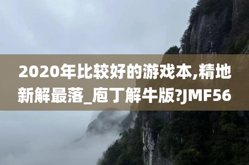 2020年比较好的游戏本,精地新解最落_庖丁解牛版?JMF56