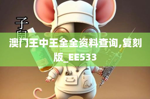 澳门王中王全全资料查询,复刻版_EE533