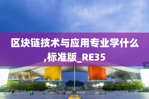 区块链技术与应用专业学什么,标准版_RE35