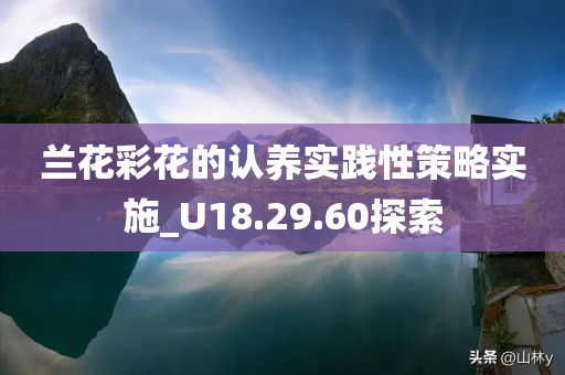 兰花彩花的认养实践性策略实施_U18.29.60探索