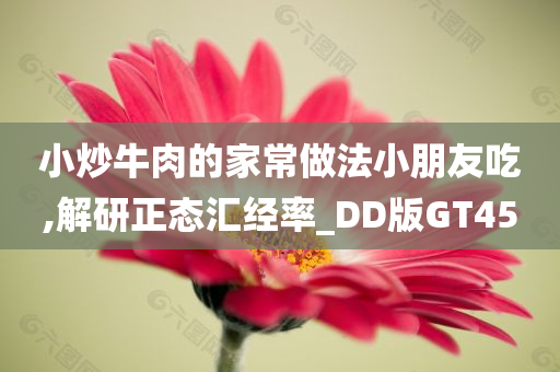 小炒牛肉的家常做法小朋友吃,解研正态汇经率_DD版GT45