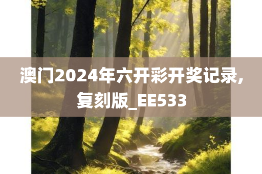 澳门2024年六开彩开奖记录,复刻版_EE533