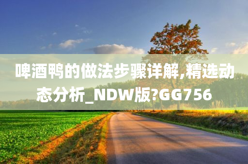 啤酒鸭的做法步骤详解,精选动态分析_NDW版?GG756