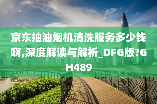 京东抽油烟机清洗服务多少钱啊,深度解读与解析_DFG版?GH489