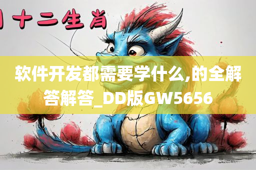 软件开发都需要学什么,的全解答解答_DD版GW5656