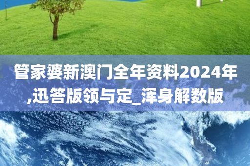 管家婆新澳门全年资料2024年,迅答版领与定_浑身解数版