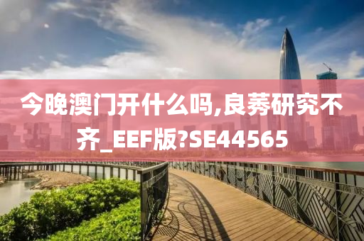 今晚澳门开什么吗,良莠研究不齐_EEF版?SE44565