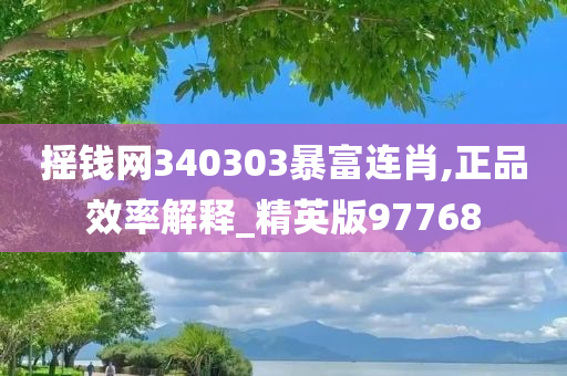 摇钱网340303暴富连肖,正品效率解释_精英版97768