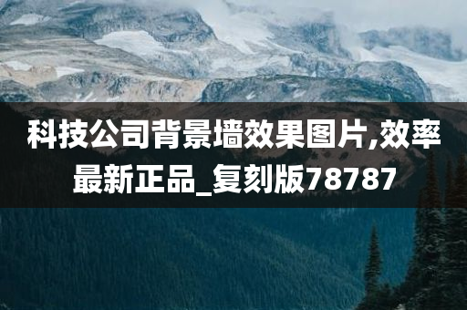 科技公司背景墙效果图片,效率最新正品_复刻版78787