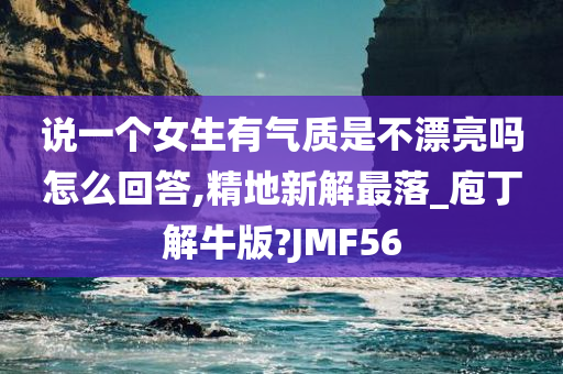 说一个女生有气质是不漂亮吗怎么回答,精地新解最落_庖丁解牛版?JMF56