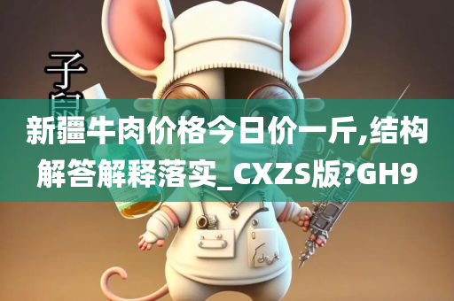 新疆牛肉价格今日价一斤,结构解答解释落实_CXZS版?GH9