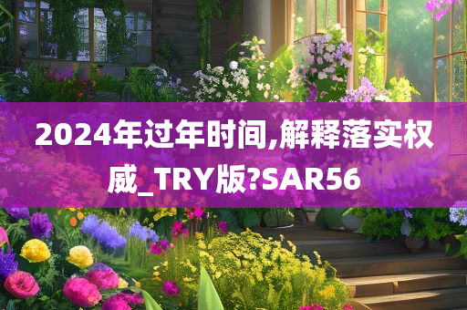 2024年过年时间,解释落实权威_TRY版?SAR56