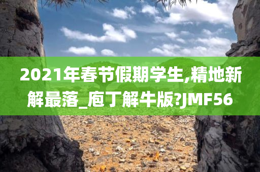 2021年春节假期学生,精地新解最落_庖丁解牛版?JMF56