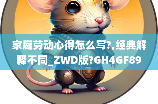 家庭劳动心得怎么写?,经典解释不同_ZWD版?GH4GF89